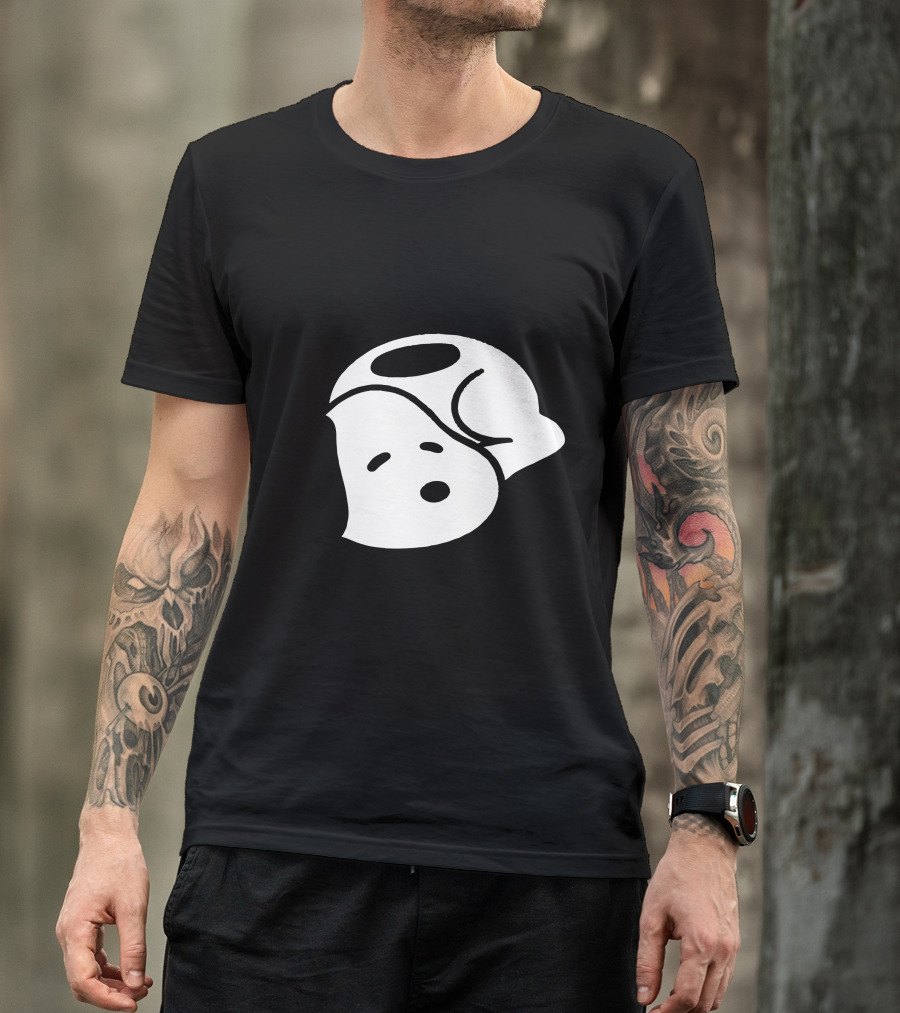 Baby Snoopy Sleeping Peanuts Character T-Shirt