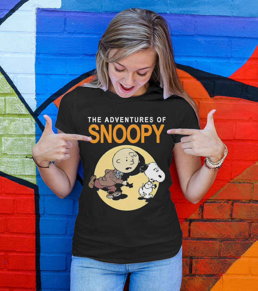 THE ADVENTURES OF TIN TIN AND SNOOPY T-Shirt