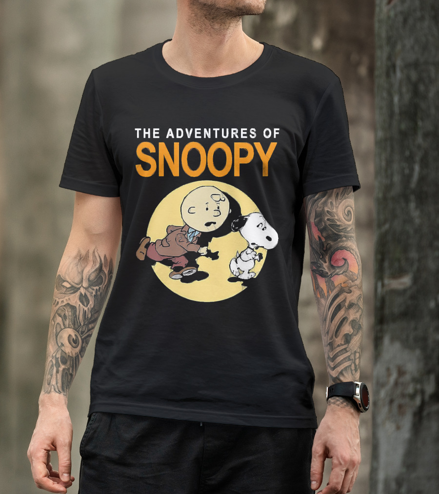 THE ADVENTURES OF TIN TIN AND SNOOPY T-Shirt