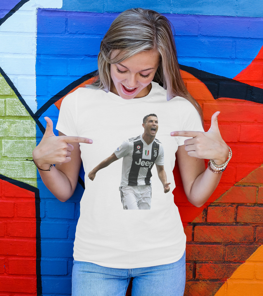 CR7 Juventus Ronaldo Jeep Soccer Star T-Shirt