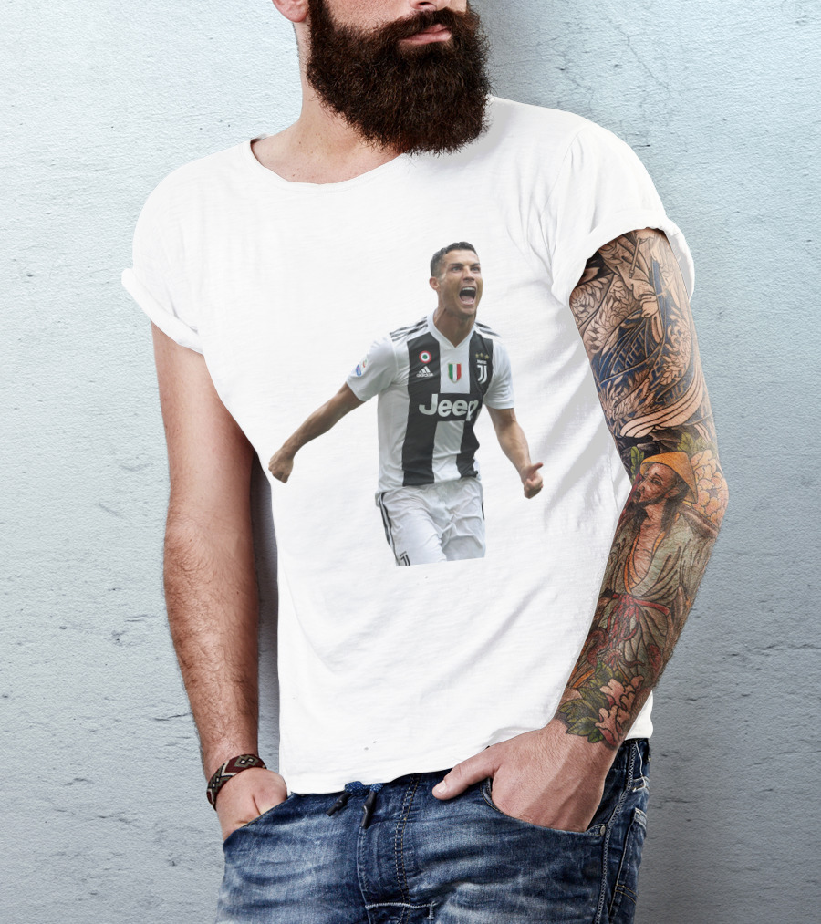 CR7 Juventus Ronaldo Jeep Soccer Star T-Shirt