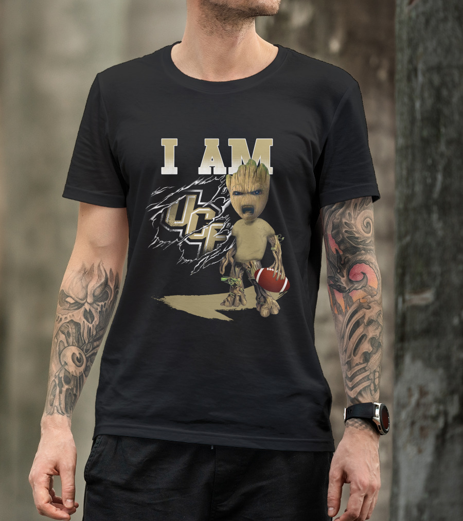 I AM UCF Knights Football Fan Character T-Shirt