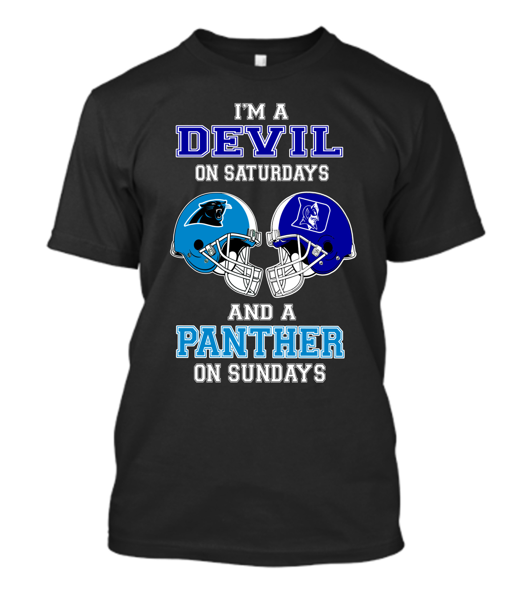 I'm A Devil On Saturdays And A Panther On Sundays T-Shirt