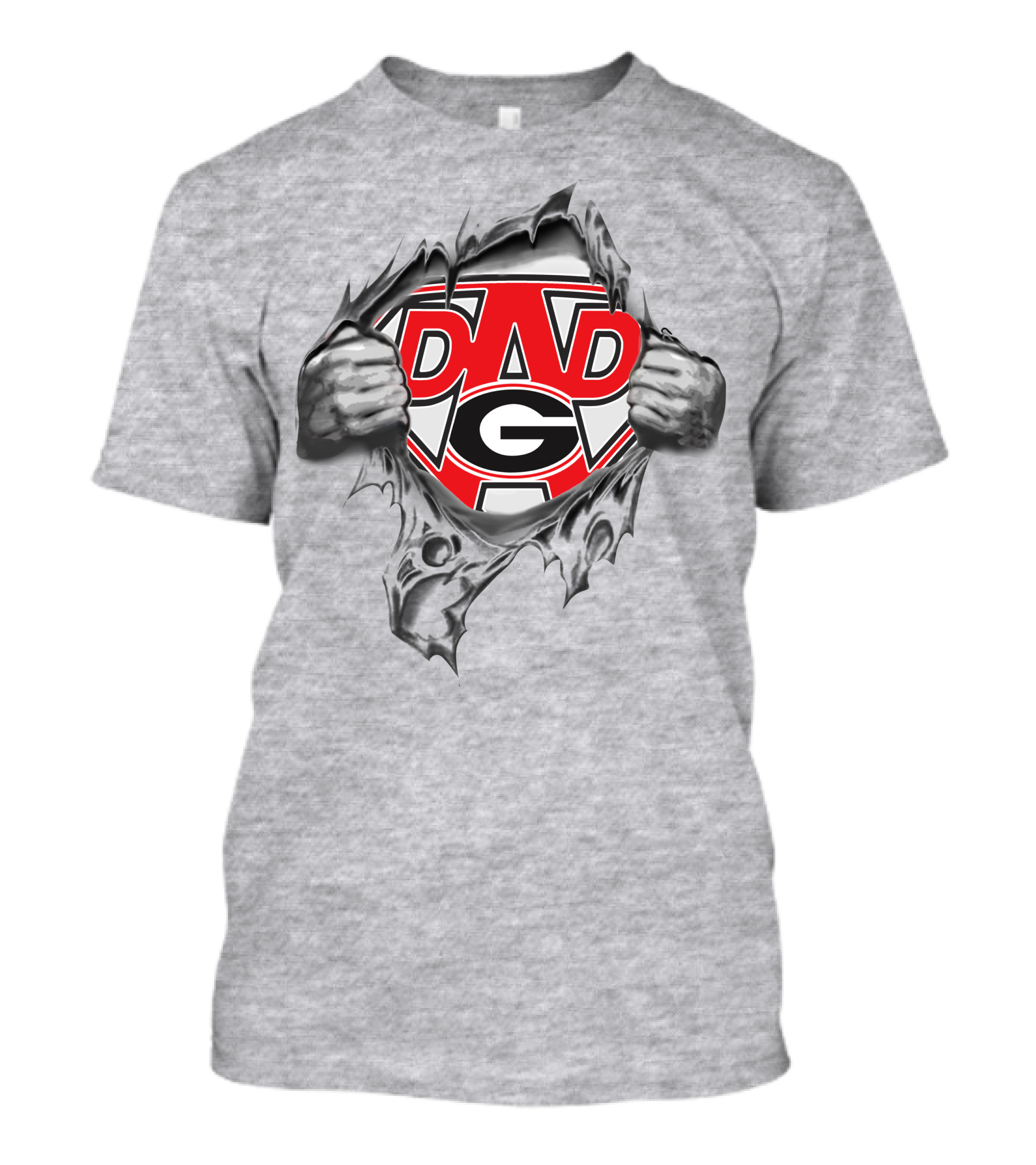 Georgia Bulldogs Super Dad T-Shirt