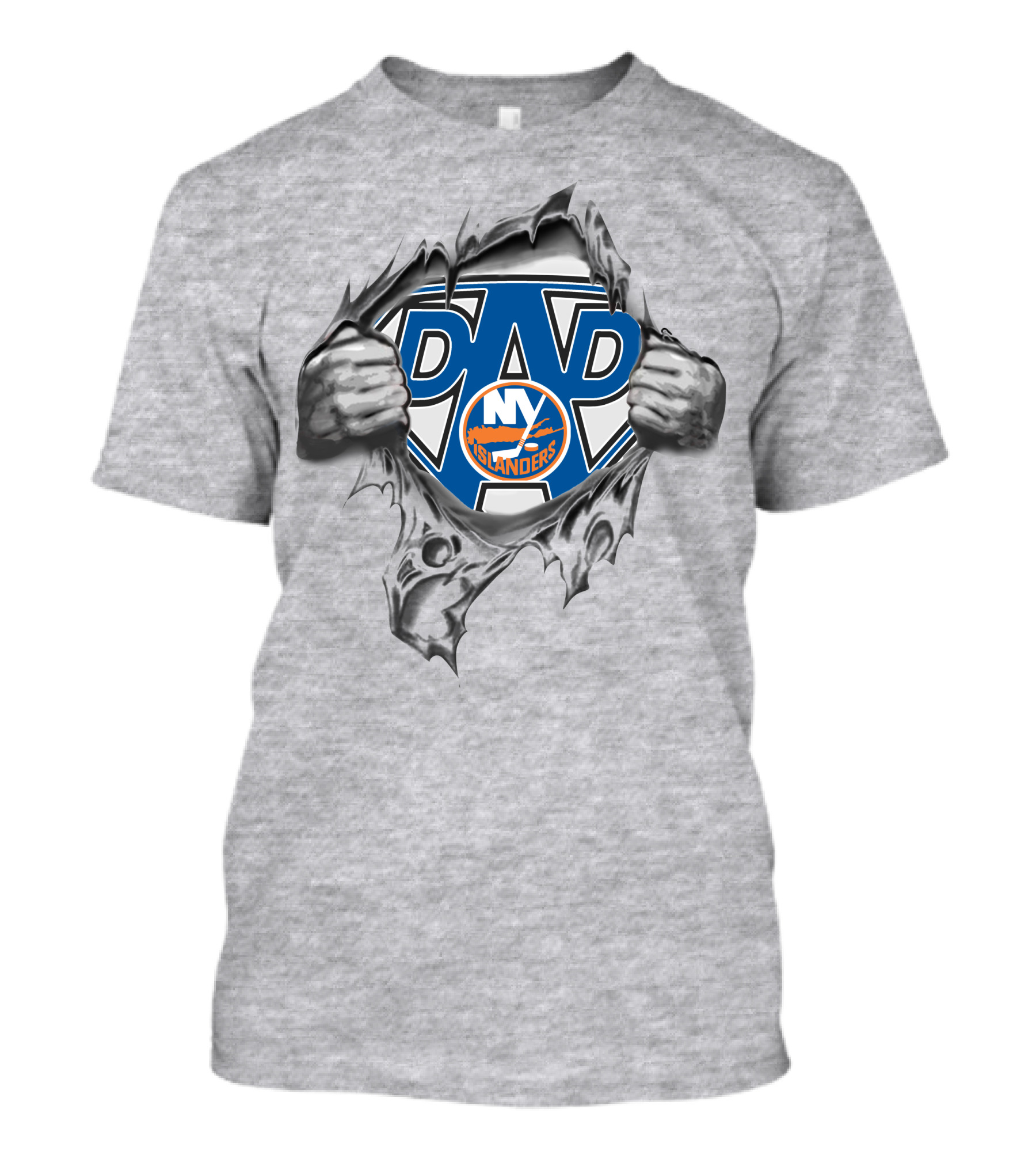 NY Islanders Super Dad T-Shirt
