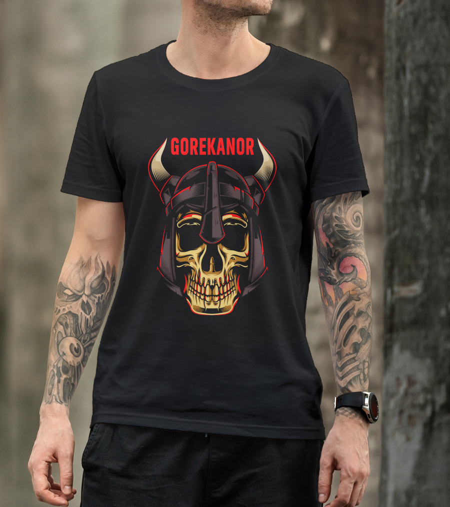 Gorekanor Skull Viking T-Shirt