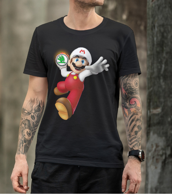 Mario Holding SKODA Emblem T-Shirt