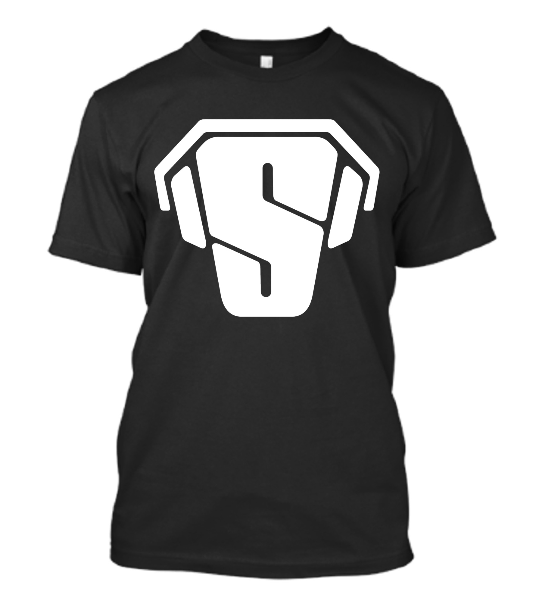 RS White Logo S T-Shirt