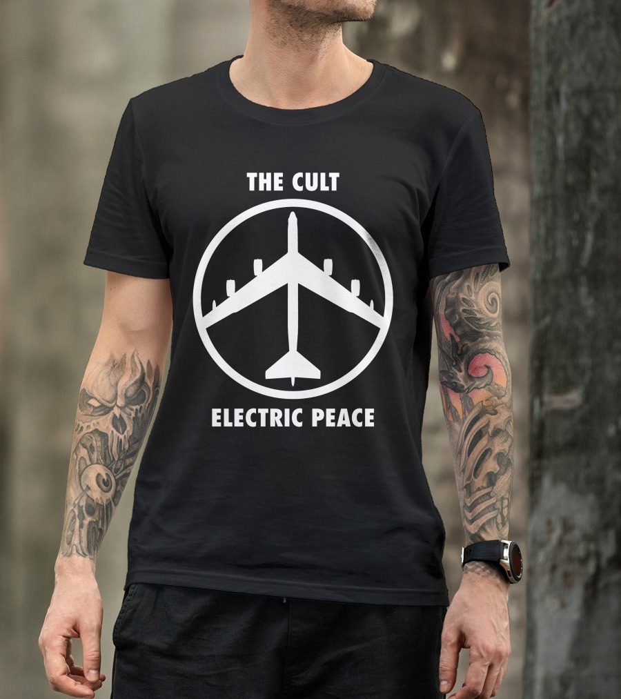 The Cult Electric Peace Airplane T-Shirt