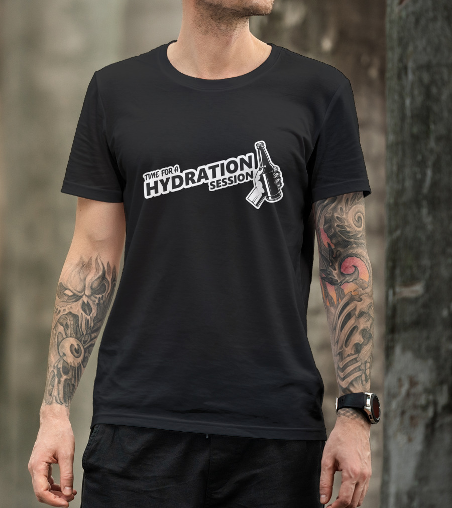 Time For A Hydration Session Headlock Merch T-Shirt