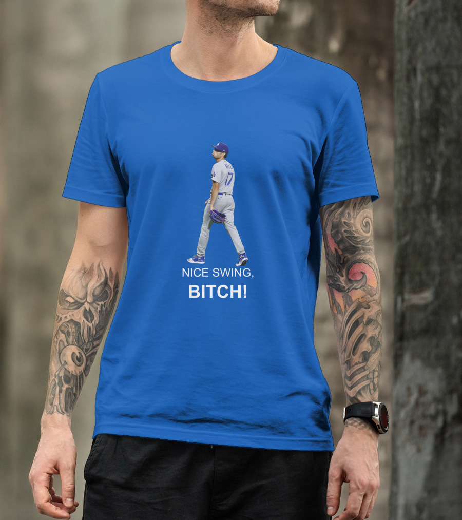 Joe Kelly Dodgers Nice Swing Bitch T-Shirt
