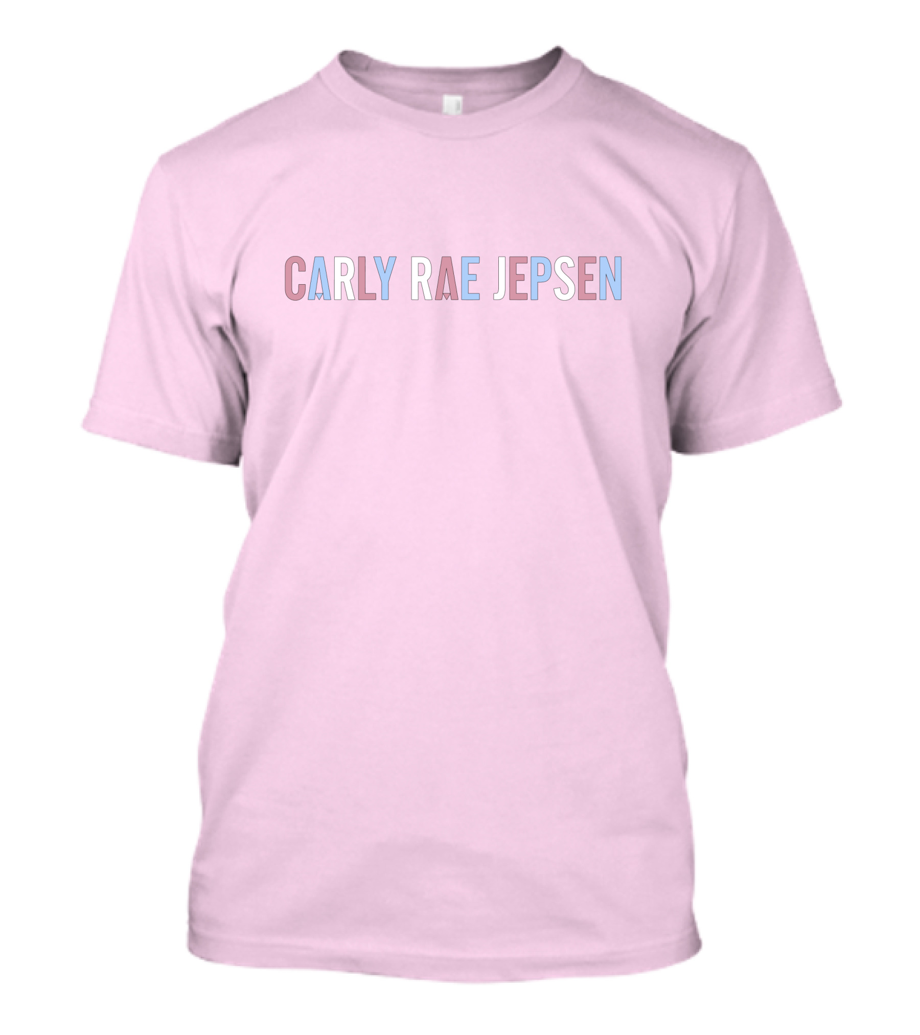 Carly Rae Jepsen Merch Pastel Text Design CarlyRaeJepsen T-Shirt