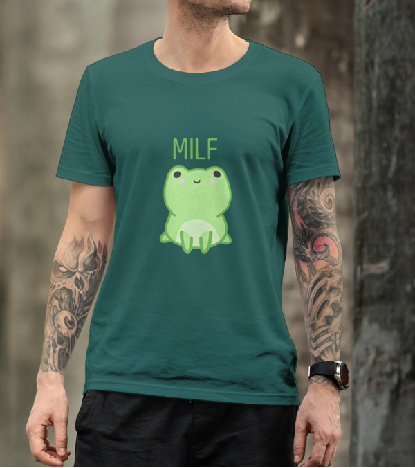 MILF ManILoveFwogs Merch Man I Love Fwogs Cute Frog T-Shirt