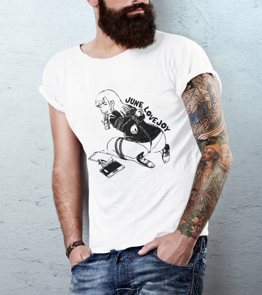 June Lovejoy Ropeplay Merch Comic T-Shirt