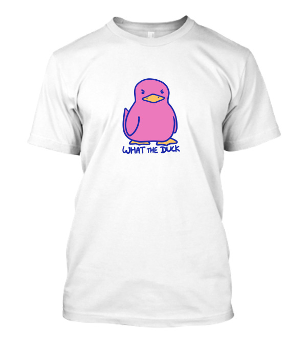What The Duck Angry Pink Duck Sodapoppin Merchandise T-Shirt