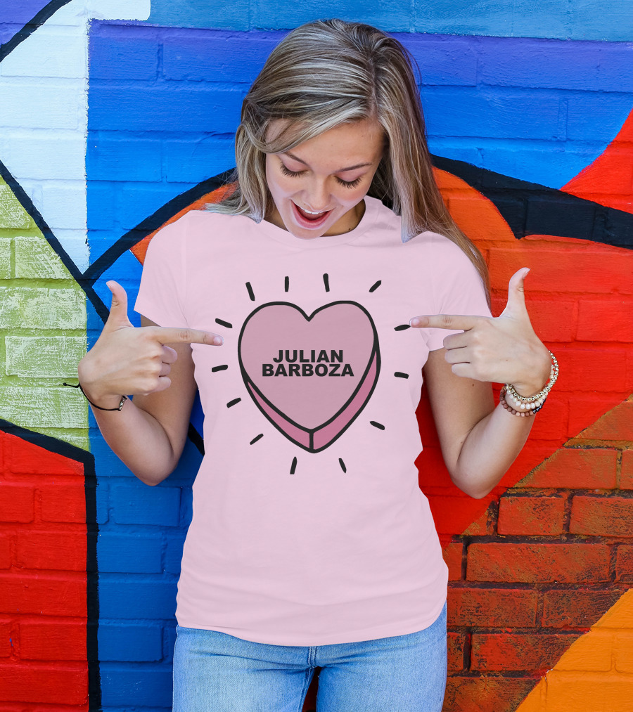 JULIAN BARBOZA HEART T-Shirt