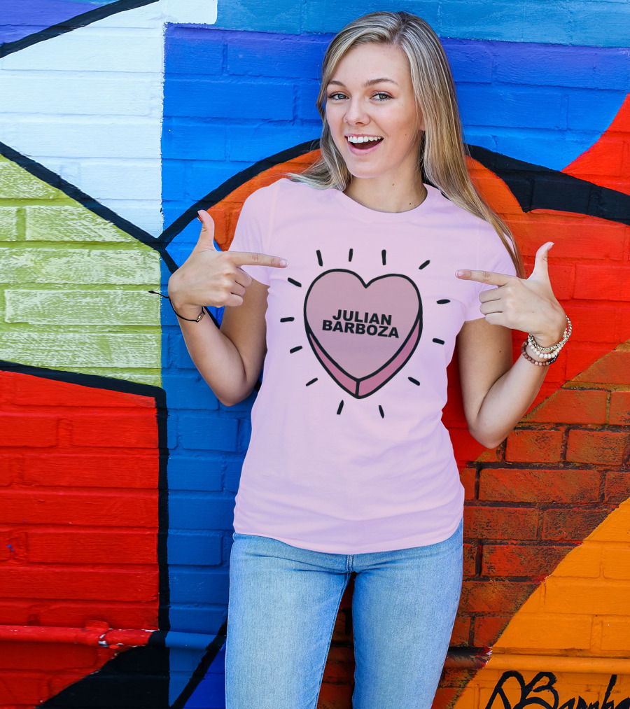 JULIAN BARBOZA HEART T-Shirt