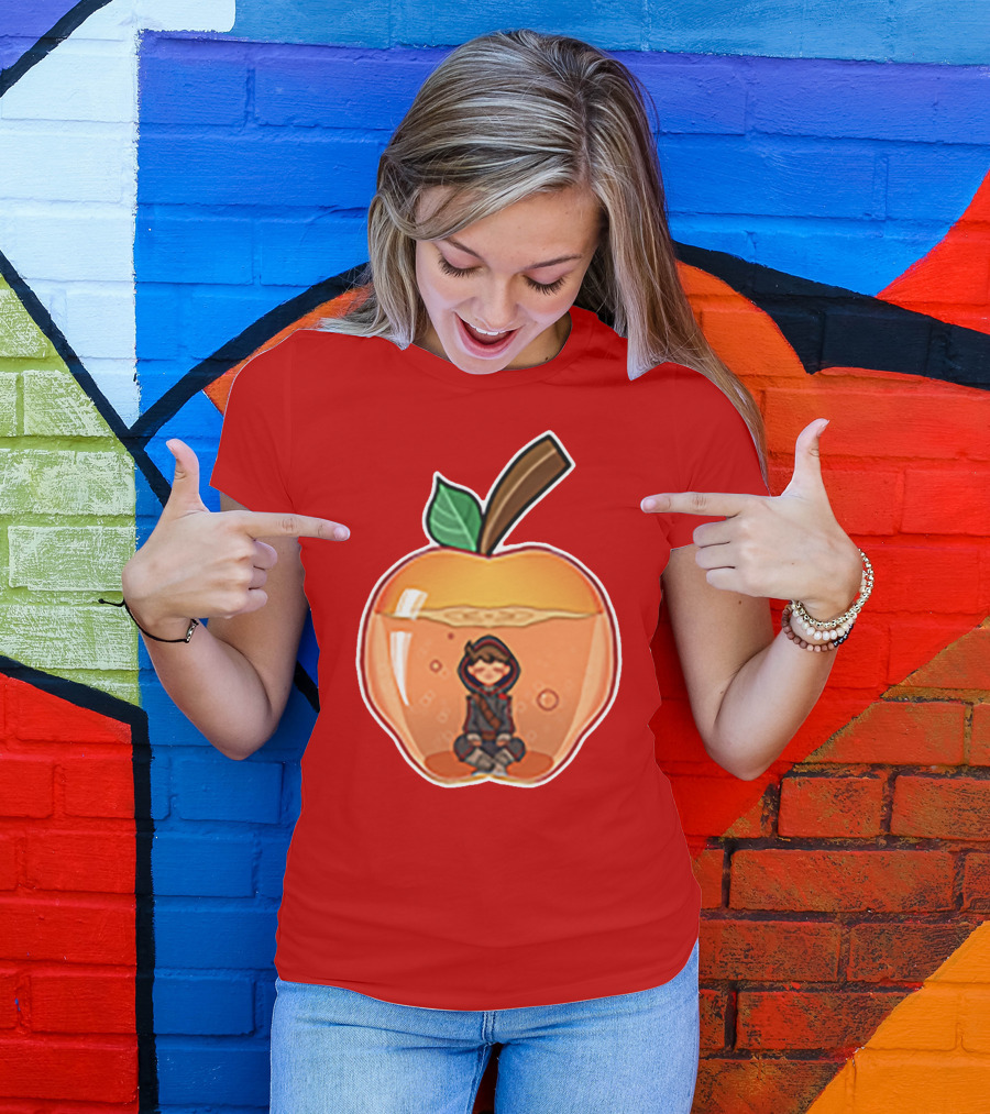Badboyhalo Peach Character T-Shirt