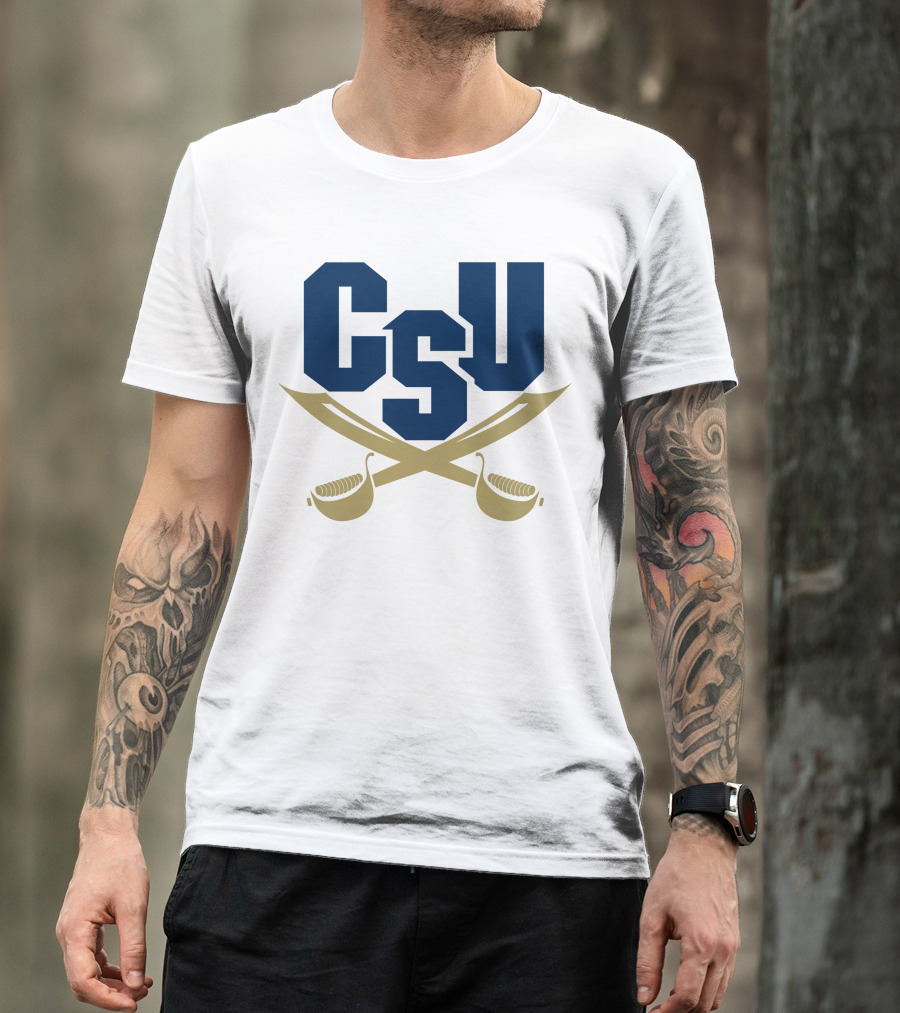 CSU Buccaneers Crossed Sabers T-Shirt
