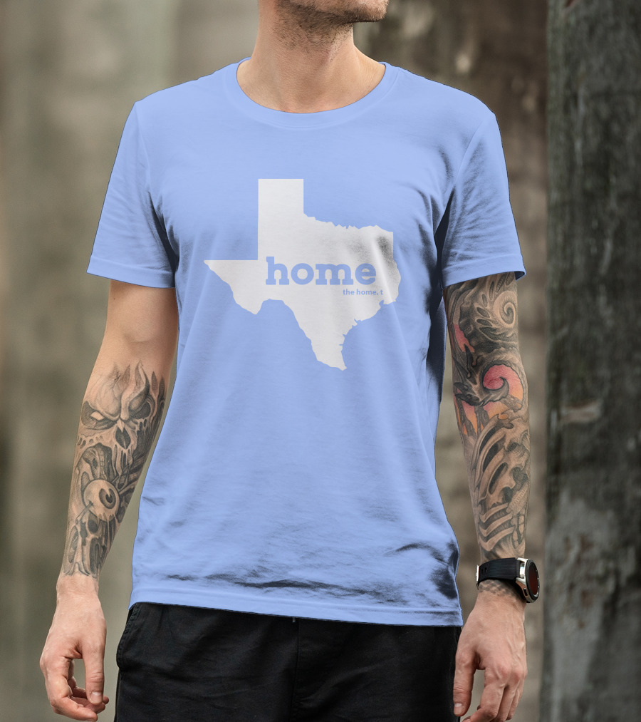 Home Shark Tank Texas State Silhouette The Home T T-Shirt