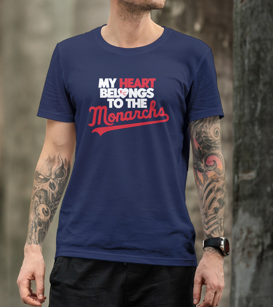 My Heart Belongs To The KC Monarchs T-Shirt