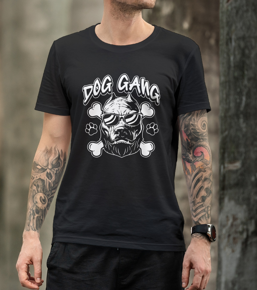 Ginger Billy Merch Dog Gang Bone And Paw T-Shirt