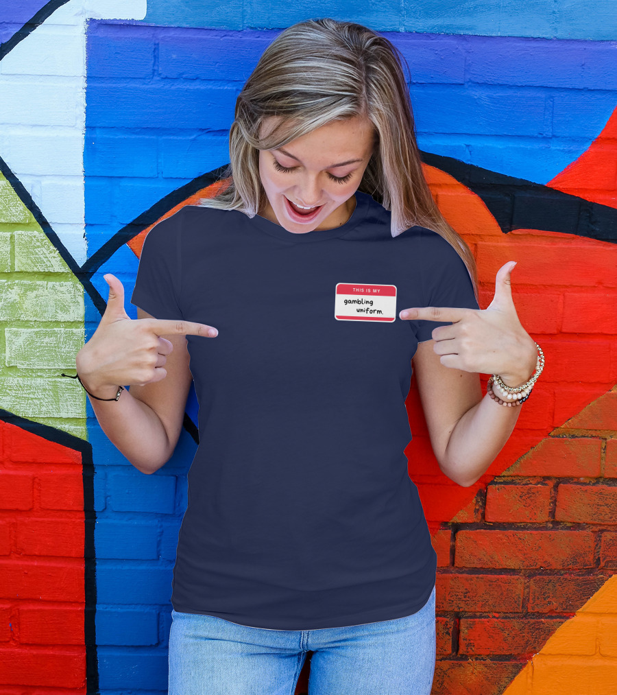 Big Jank This Is My Gambling Uniform T-Shirt