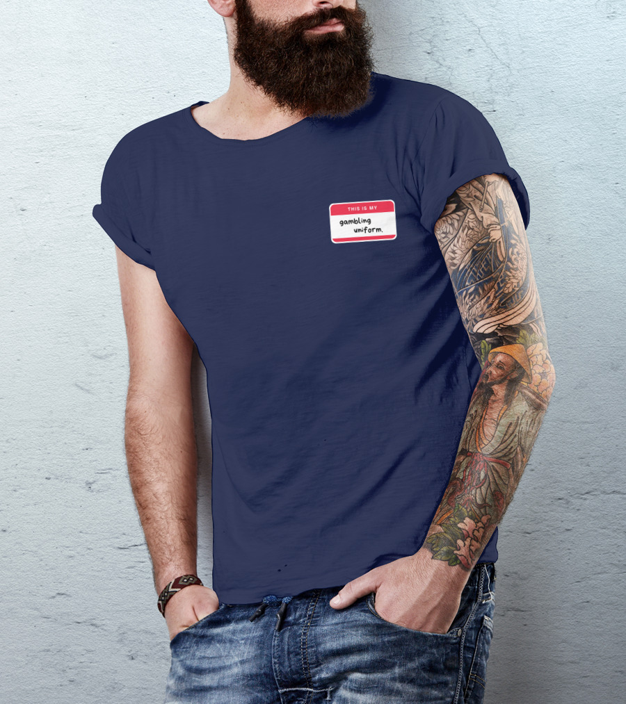 Big Jank This Is My Gambling Uniform T-Shirt