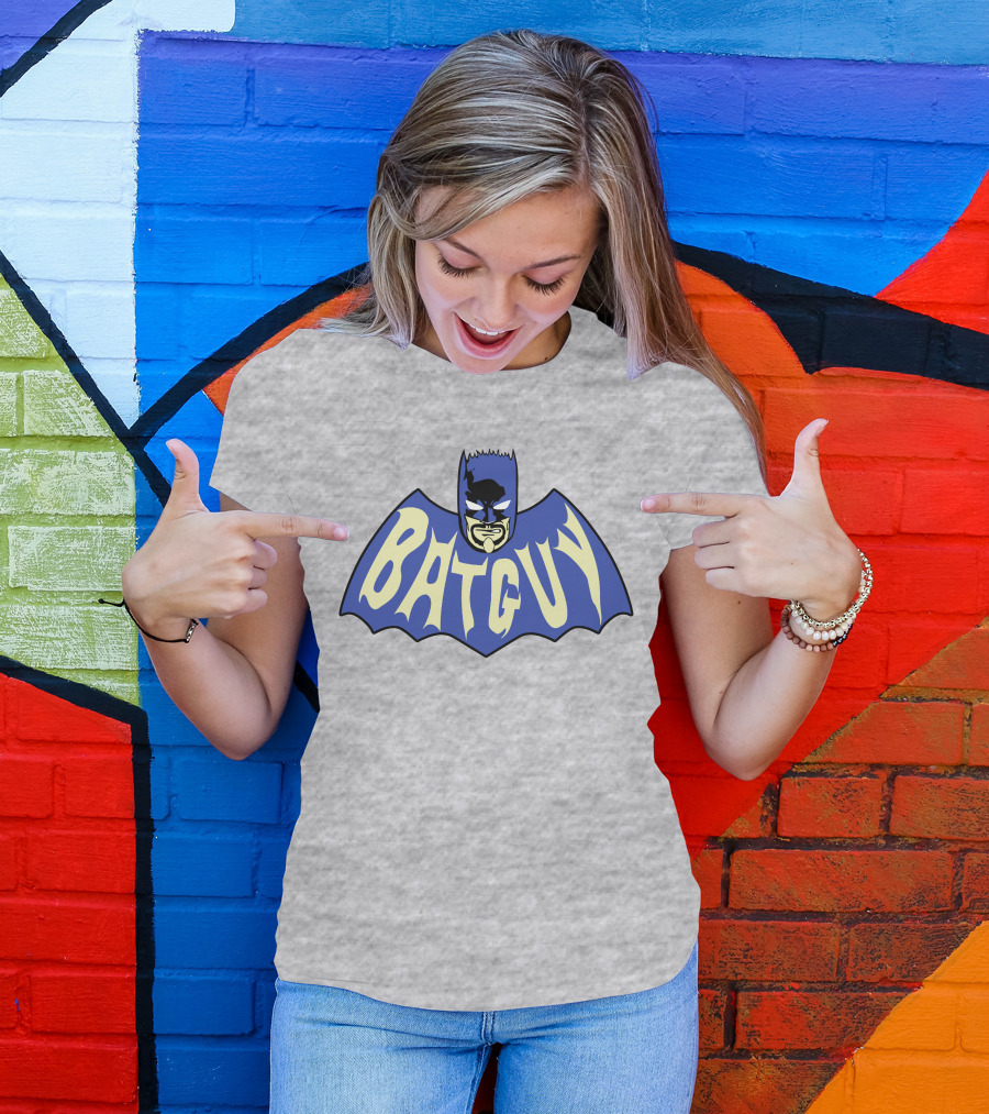 Guy Fieri Merchandise The Batguy Comic Style Character T-Shirt