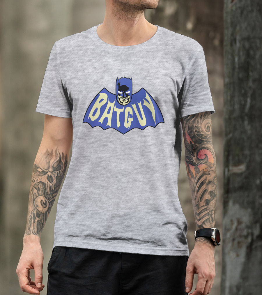 Guy Fieri Merchandise The Batguy Comic Style Character T-Shirt