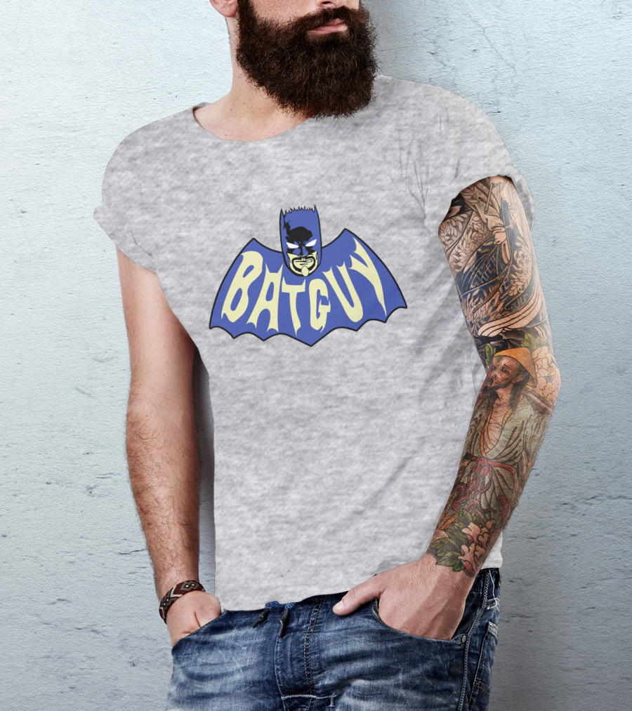 Guy Fieri Merchandise The Batguy Comic Style Character T-Shirt