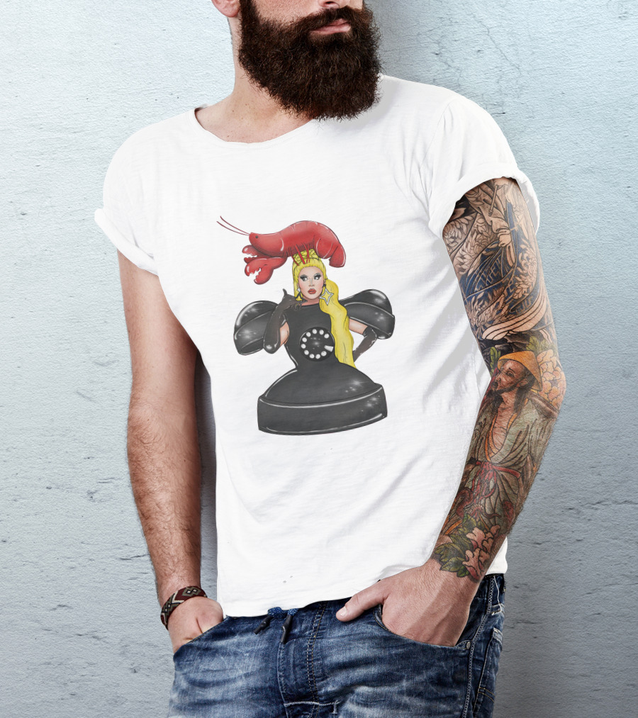 Cheryl Hole Merchandise Cheryl Hole Lobster Dress Iconic Look T-Shirt