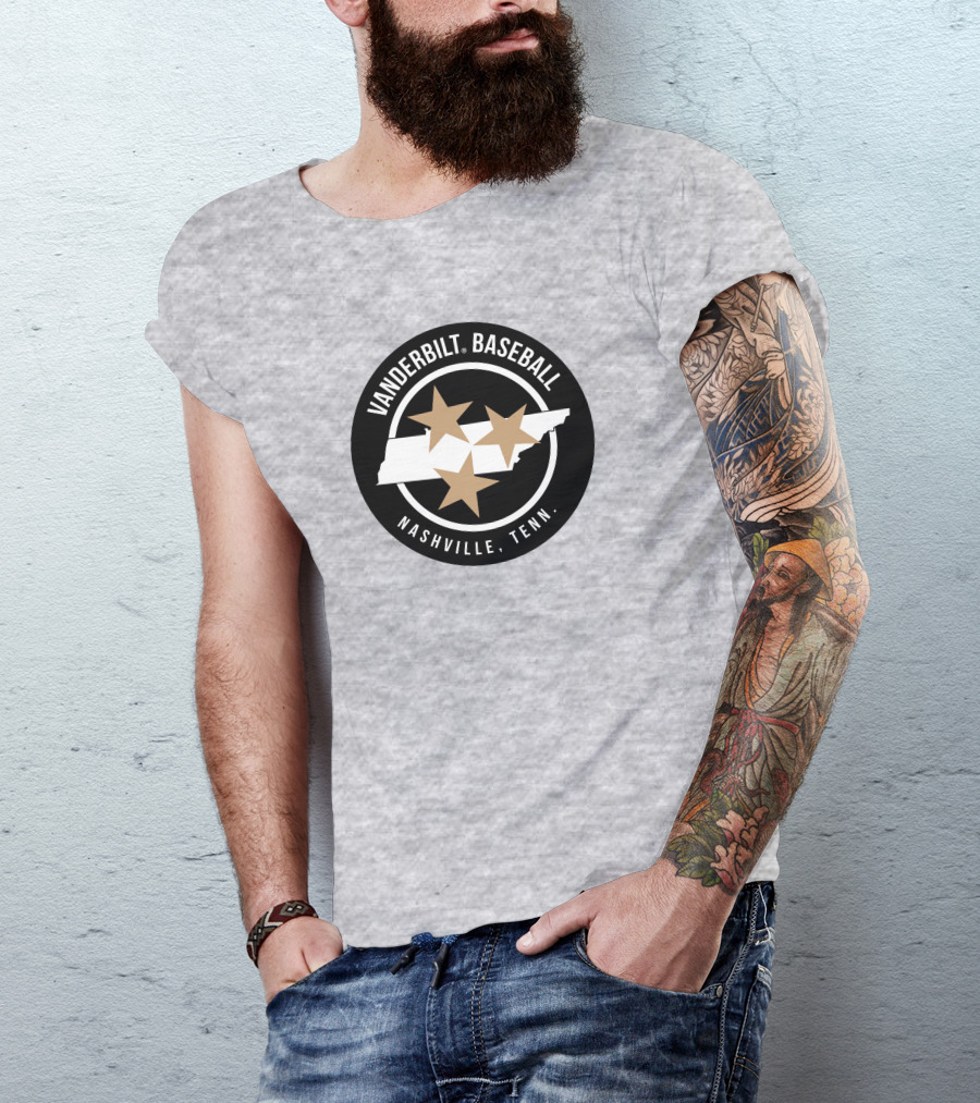 Vanderbilt Baseball Nashville Tenn Vucommodores Merch T-Shirt
