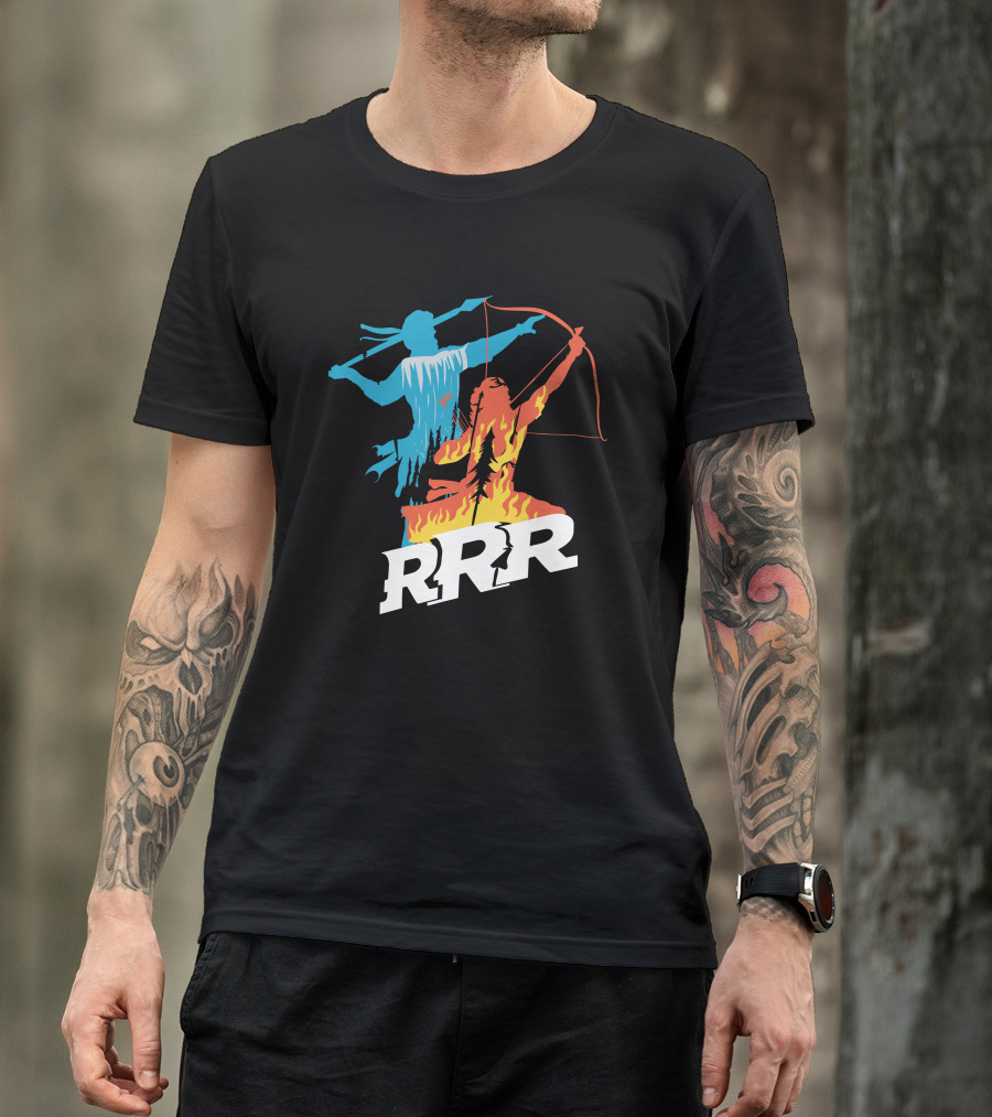The Souled Store RRR Divine Powers Iconic Archer Warrior T-Shirt