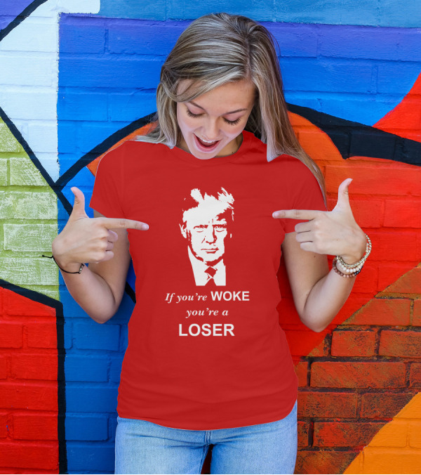 Sebastian Gorka Drg Merch If You're Woke You're A Loser Red T-Shirt