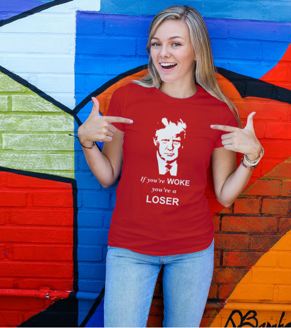 Sebastian Gorka Drg Merch If You're Woke You're A Loser Red T-Shirt