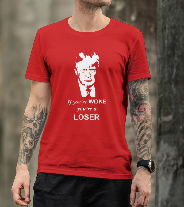 Sebastian Gorka Drg Merch If You're Woke You're A Loser Red T-Shirt