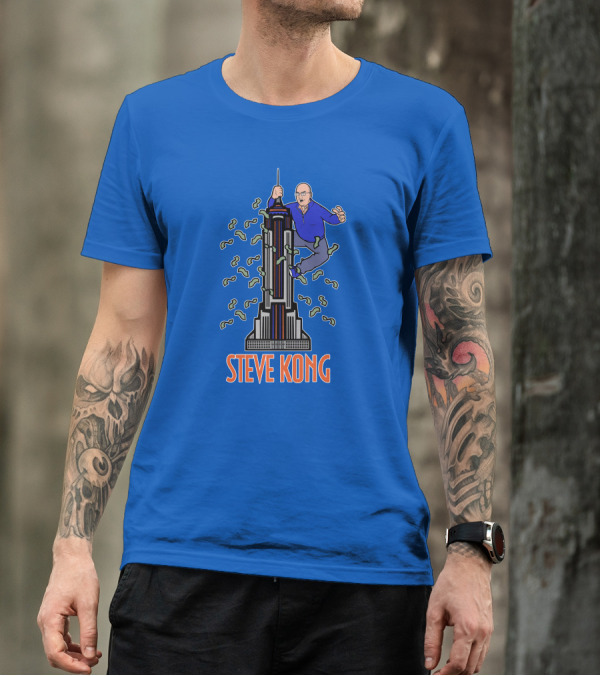 Steve Kong Kfc Steven Cohen Empire State Building Money T-Shirt