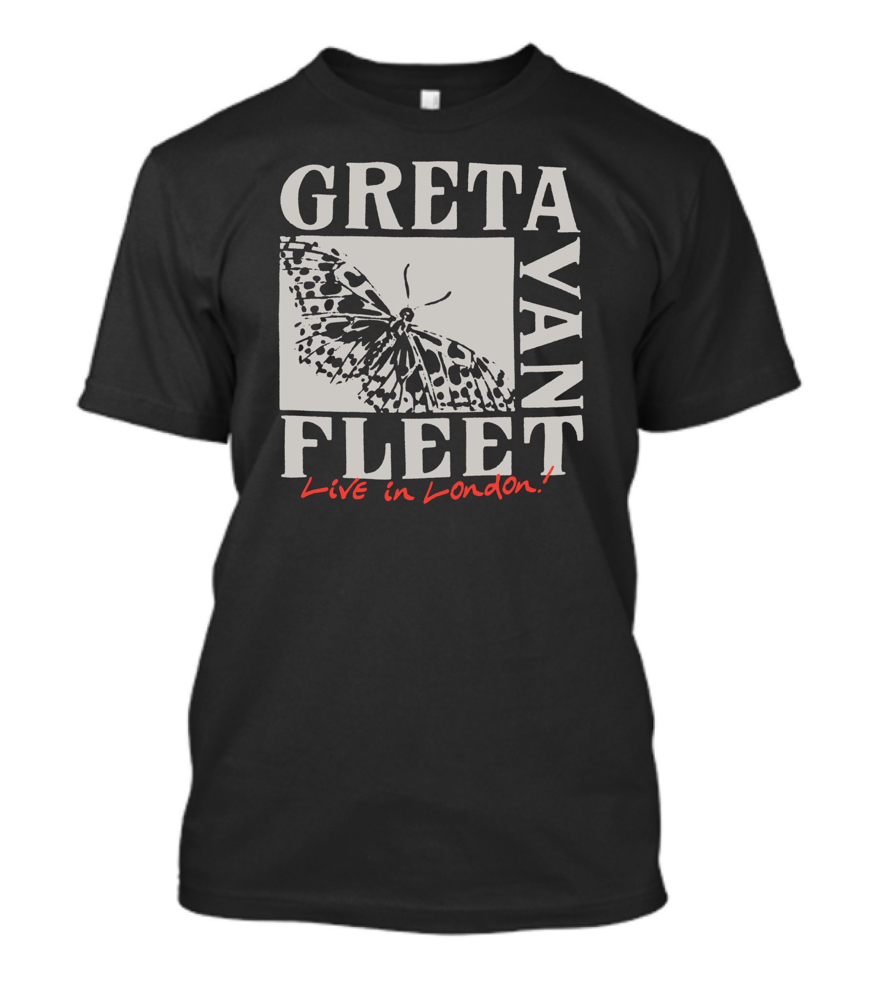 Greta Van Fleet Butterfly Live In London T-Shirt