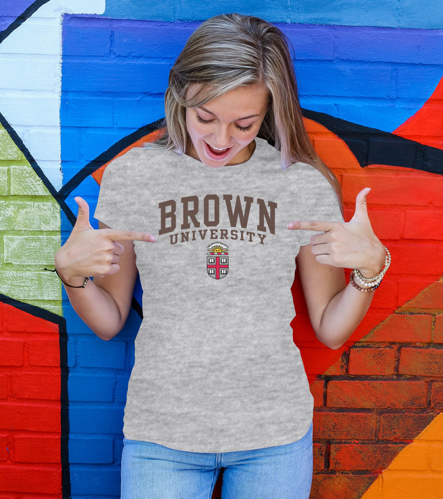 Brown University Heritage Shield Crest T-Shirt