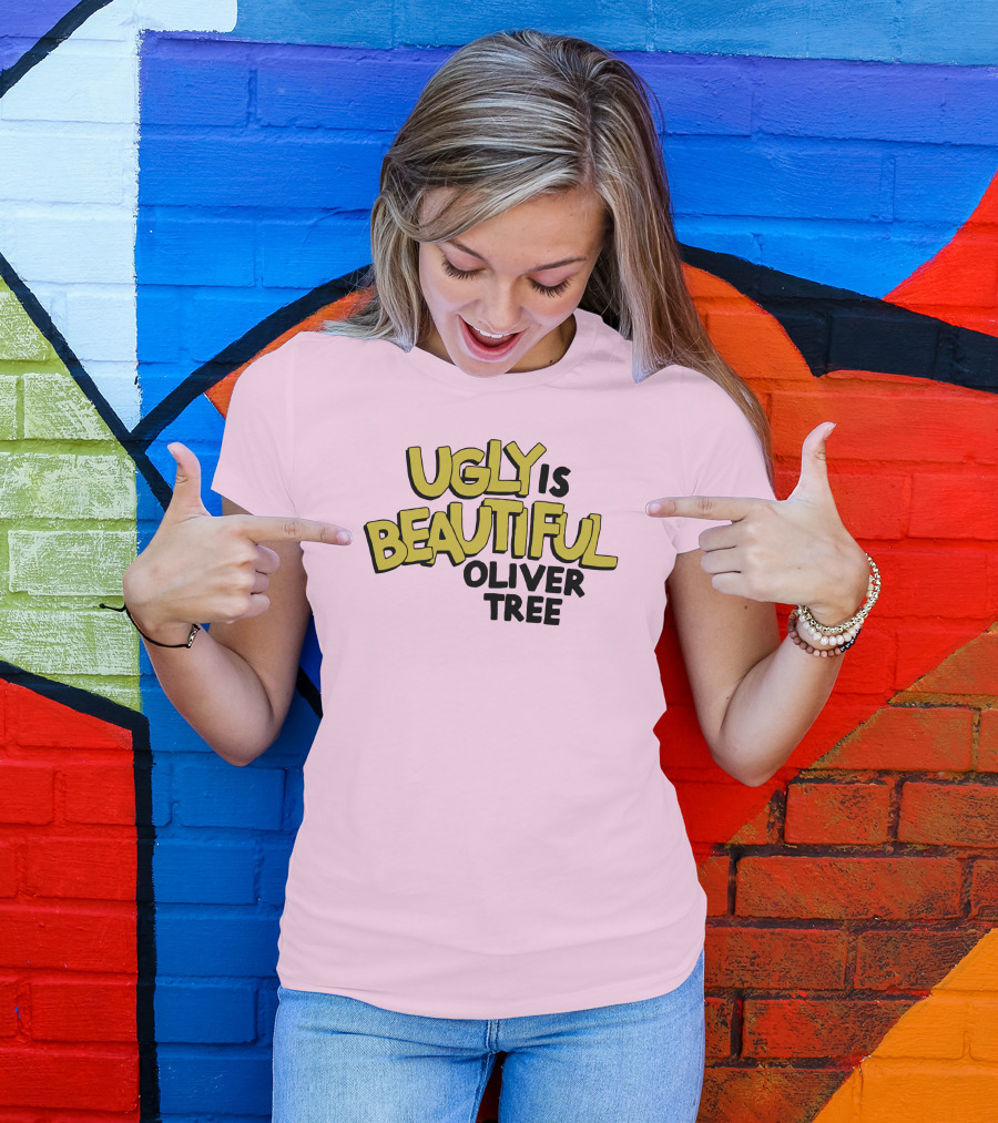 UGLY IS BEAUTIFUL OLIVER TREE MERCHANDISE T-Shirt