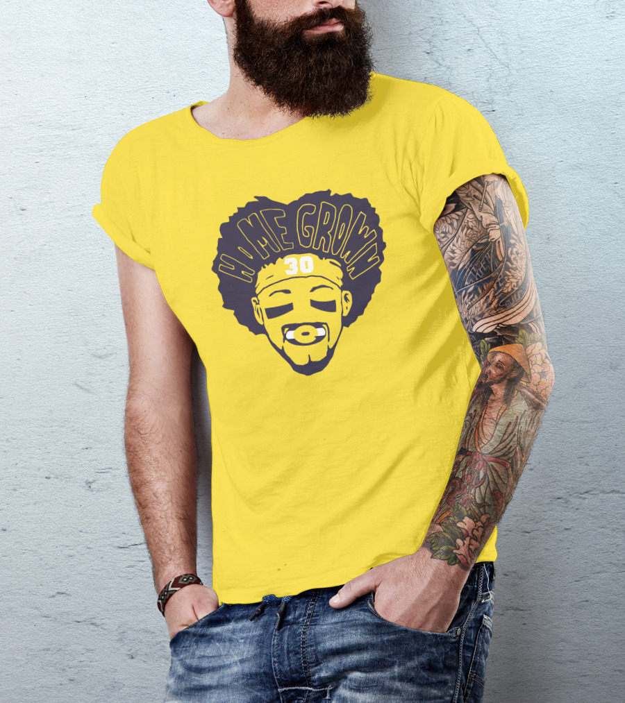 Phillip Lindsay Home Grown 30 Gold Football Player T-Shirt