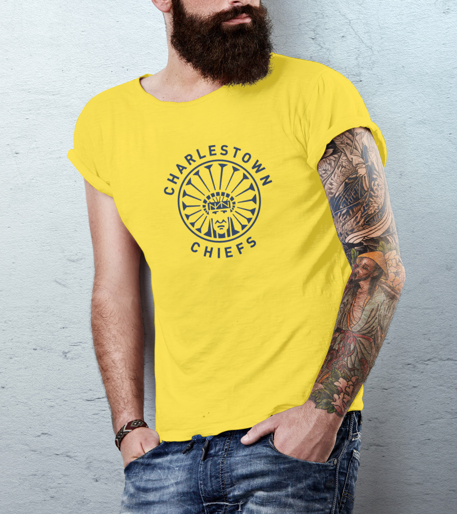Charlestown Chiefs Iconic Bold Athletic T-Shirt