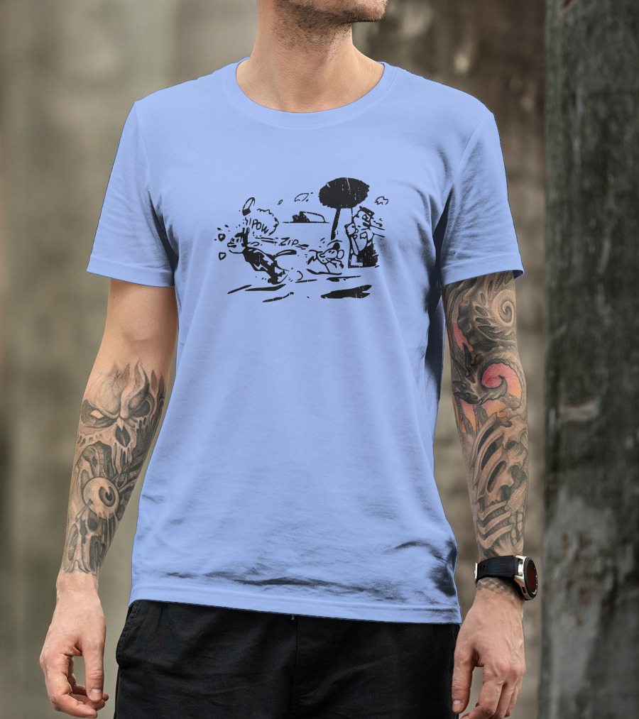 Super 70s Sports Store This Is Not ‘Nam This Is Bowling There Are Rules POW ZIP T-Shirt