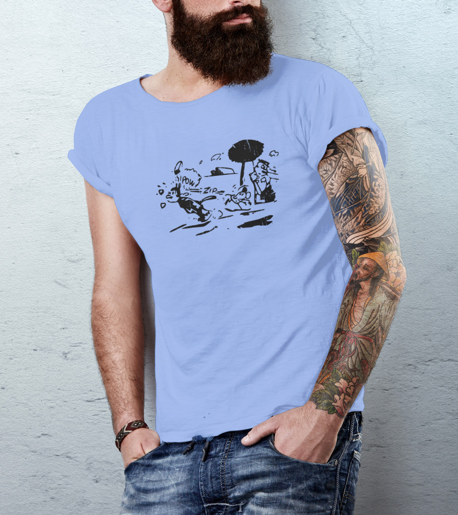 Super 70s Sports Store This Is Not ‘Nam This Is Bowling There Are Rules POW ZIP T-Shirt