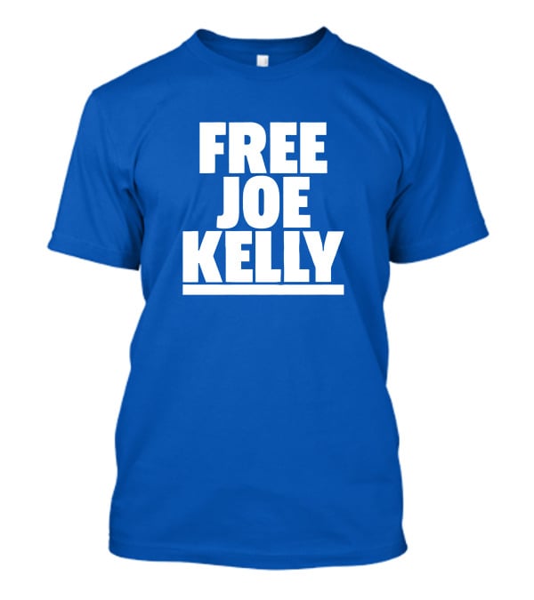 Free Joe Kelly Blue T-Shirt