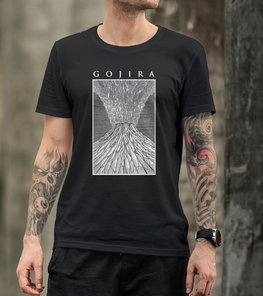 GOJIRA Volcano Eruption T-Shirt