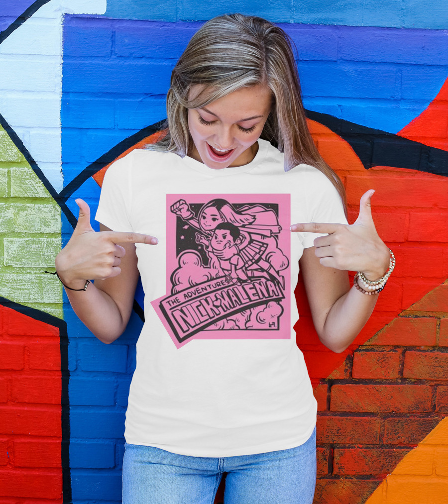 The Adventure Nick Malena Nmplol Merch T-Shirt