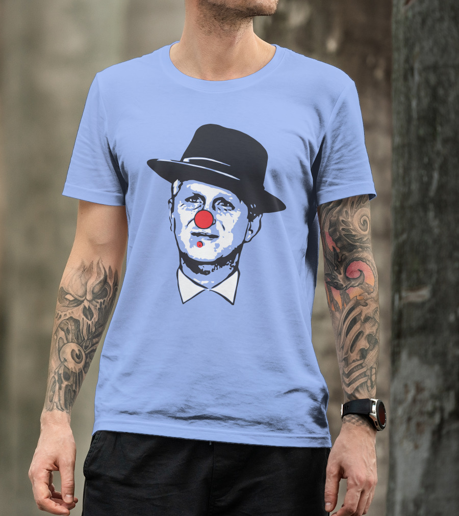 Michael Rapaport Clown Face With Hat And Red Nose T-Shirt