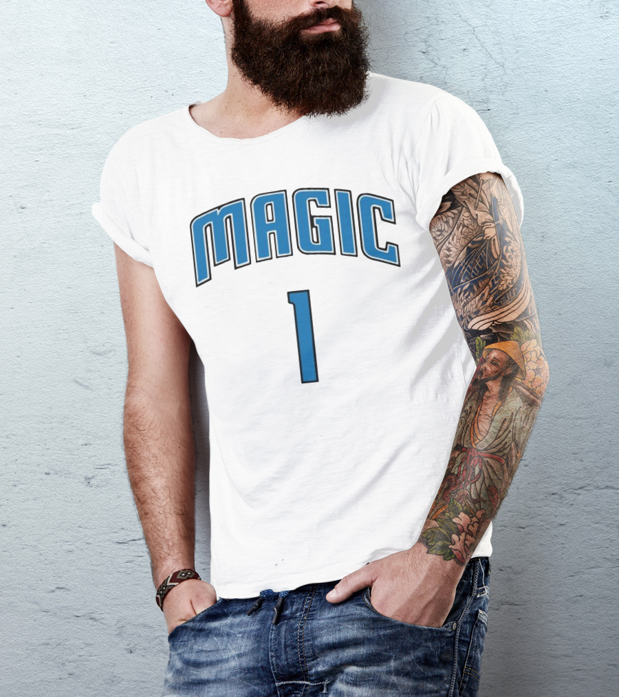 Magic 1 Jonathan Isaac Orlando Basketball T-Shirt